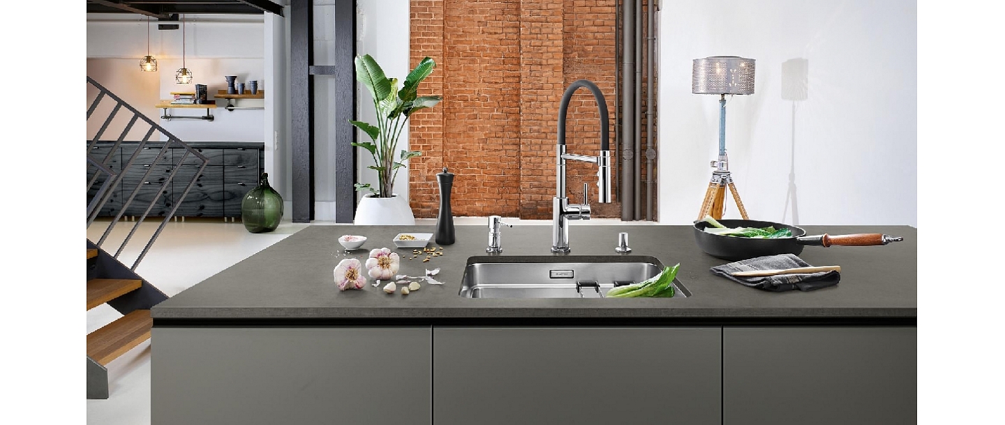 BLANCO sink, sink, BLANCO faucet, faucet, BLANCO CATRIS-S, stainless steel sink, built-in sink