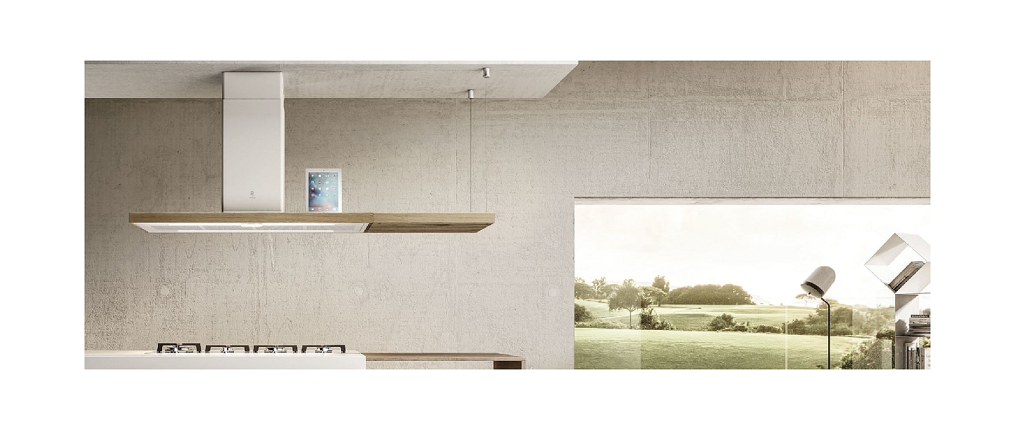 Elica, ELICA hood, ELICA BIO ISLAND, kitchen design, design hood