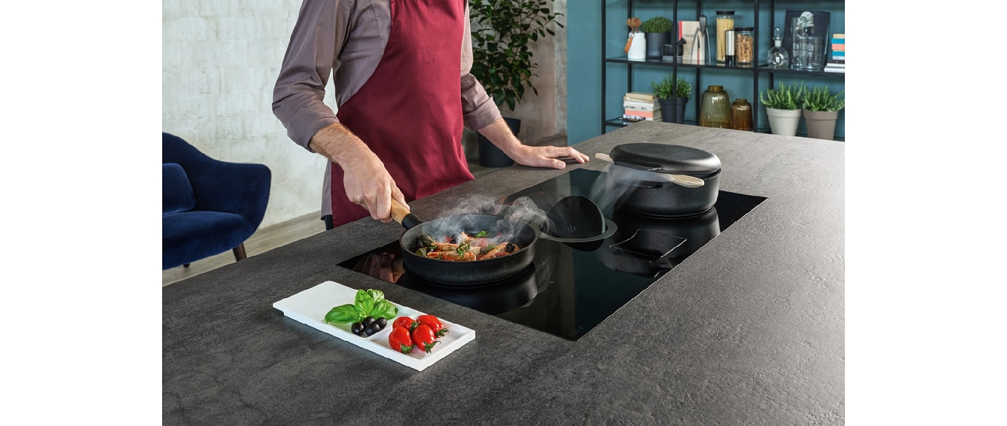 NIKOLATESLA, NIKOLATESLA SWITCH, cooker hood, induction surface, kitchen design, design hood