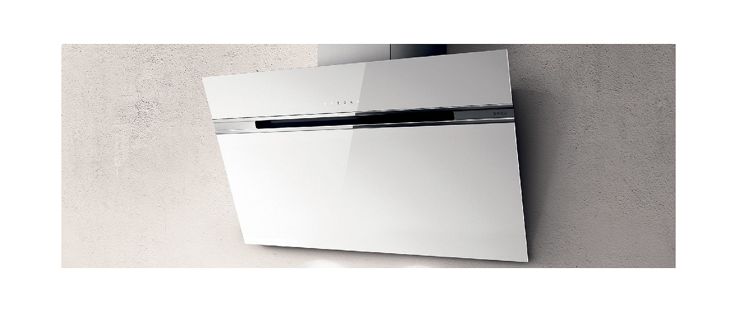 Elica, ELICA SHIRE, white hood, design hood, kitchen design