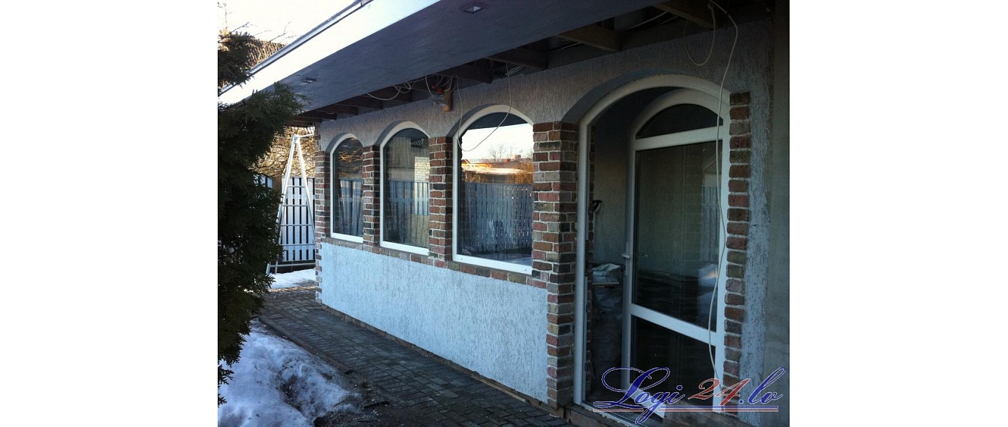 Plastic, wooden, aluminium windows