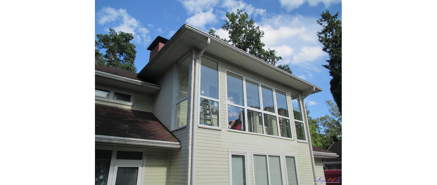 Plastic, wooden, aluminium windows