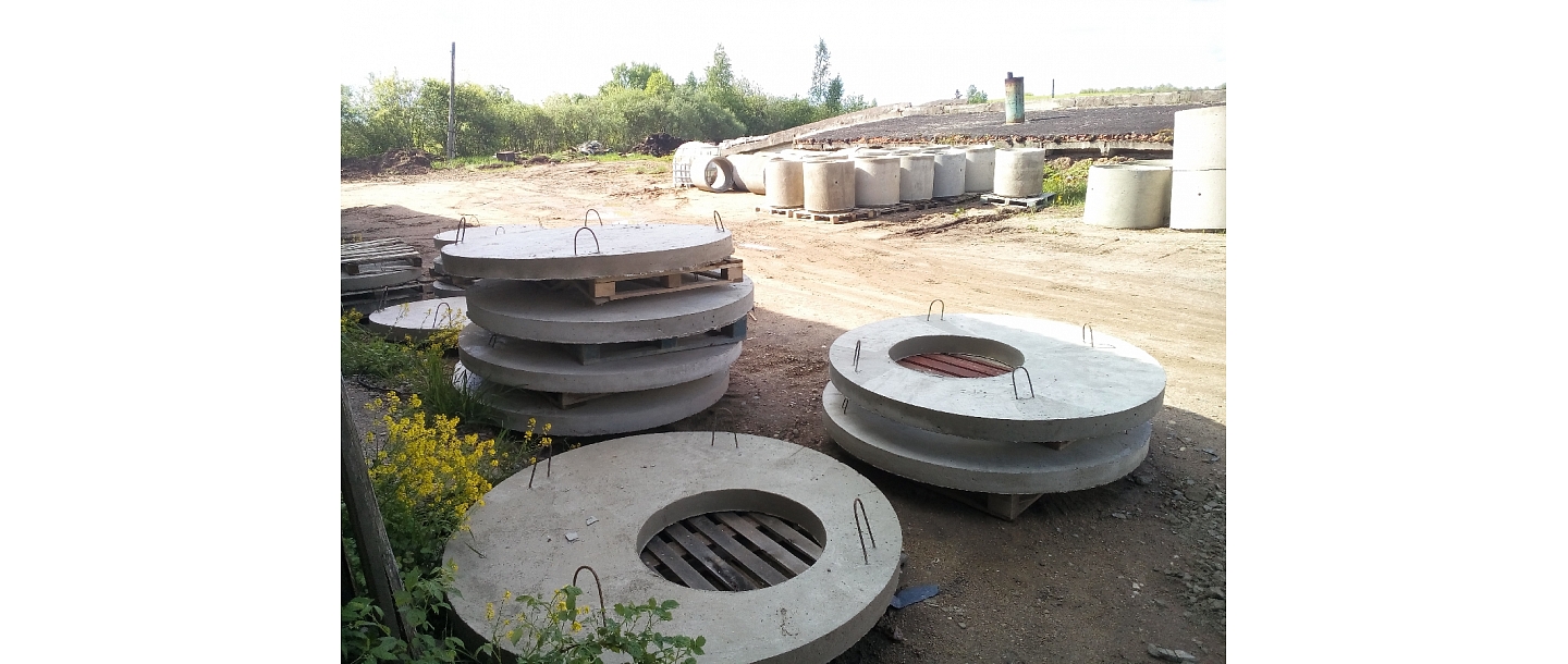 Concrete rings in Latgale
