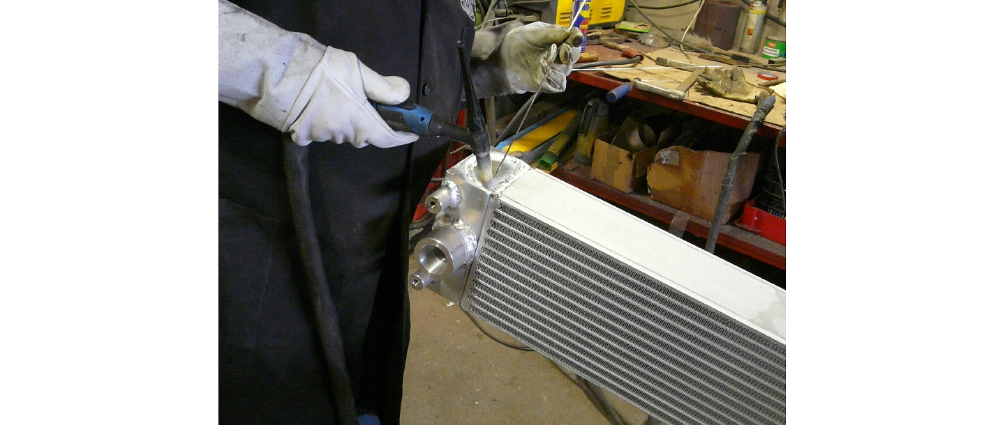 Oil radiator repair