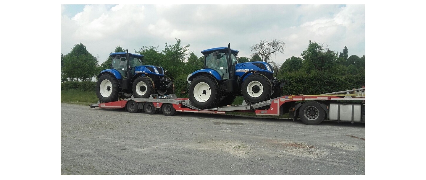 Agricultural machinery transportation