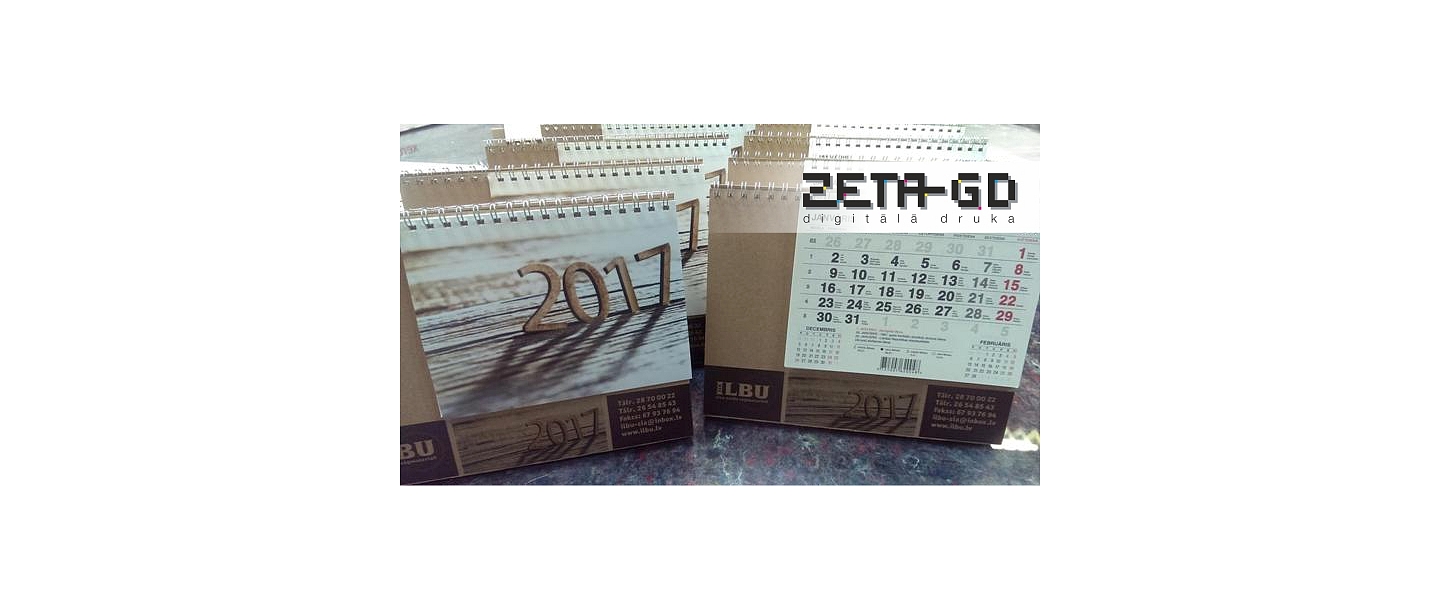 Небольшие тиражи календарей