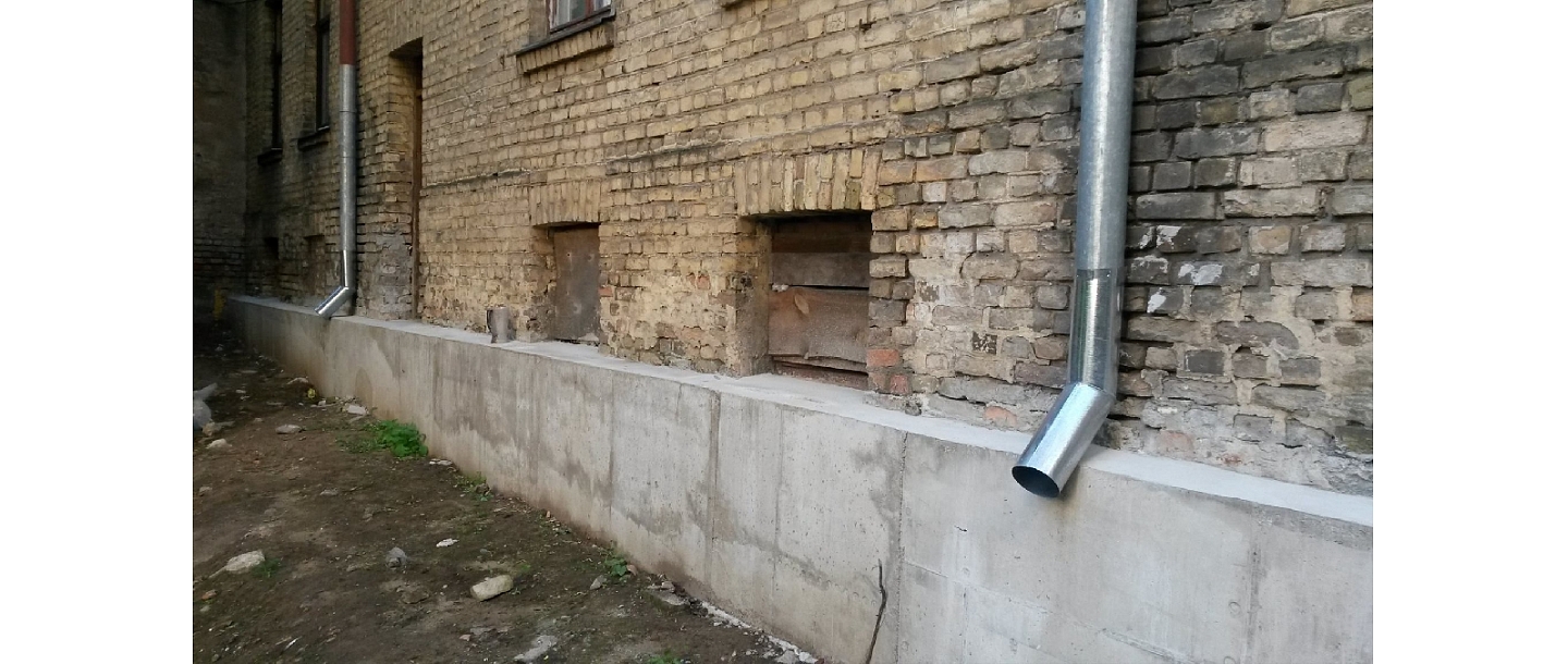 Работы по укреплению фундамента