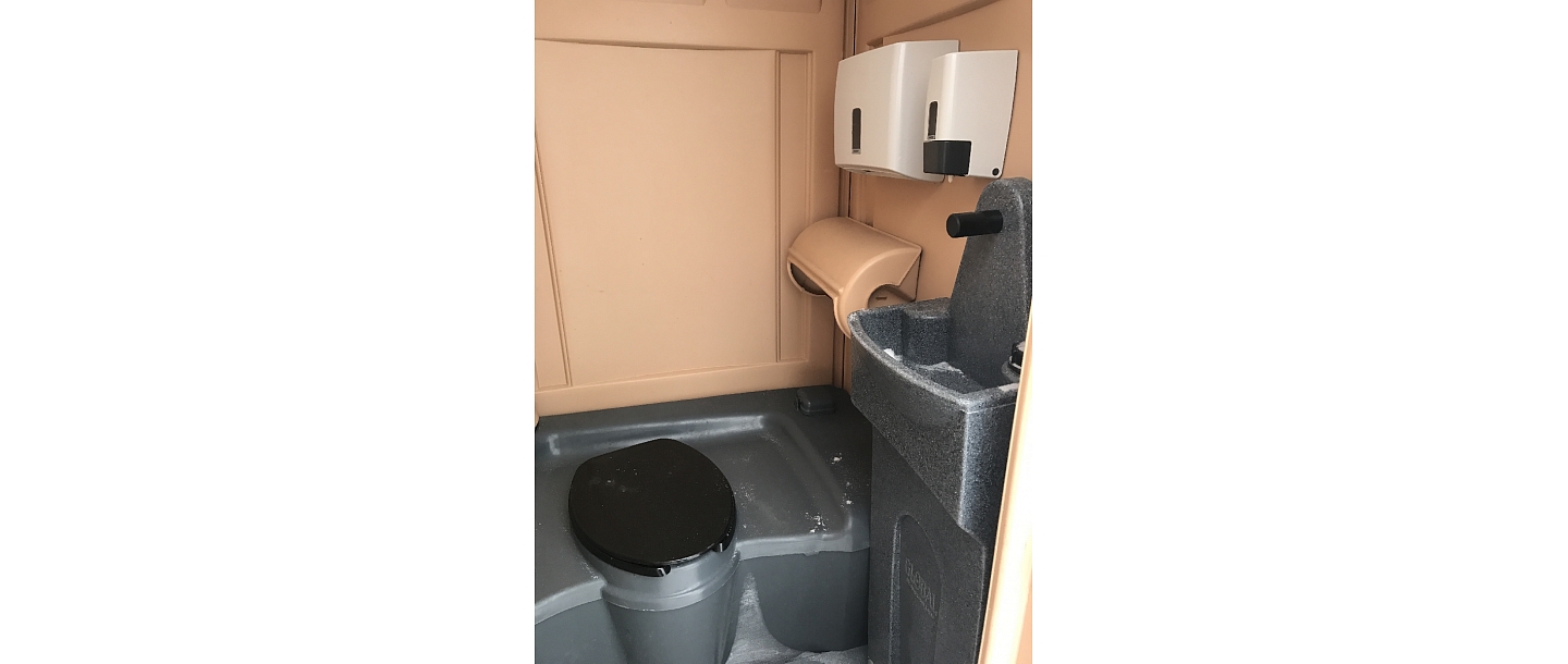 Bio-toilet cabin VIP