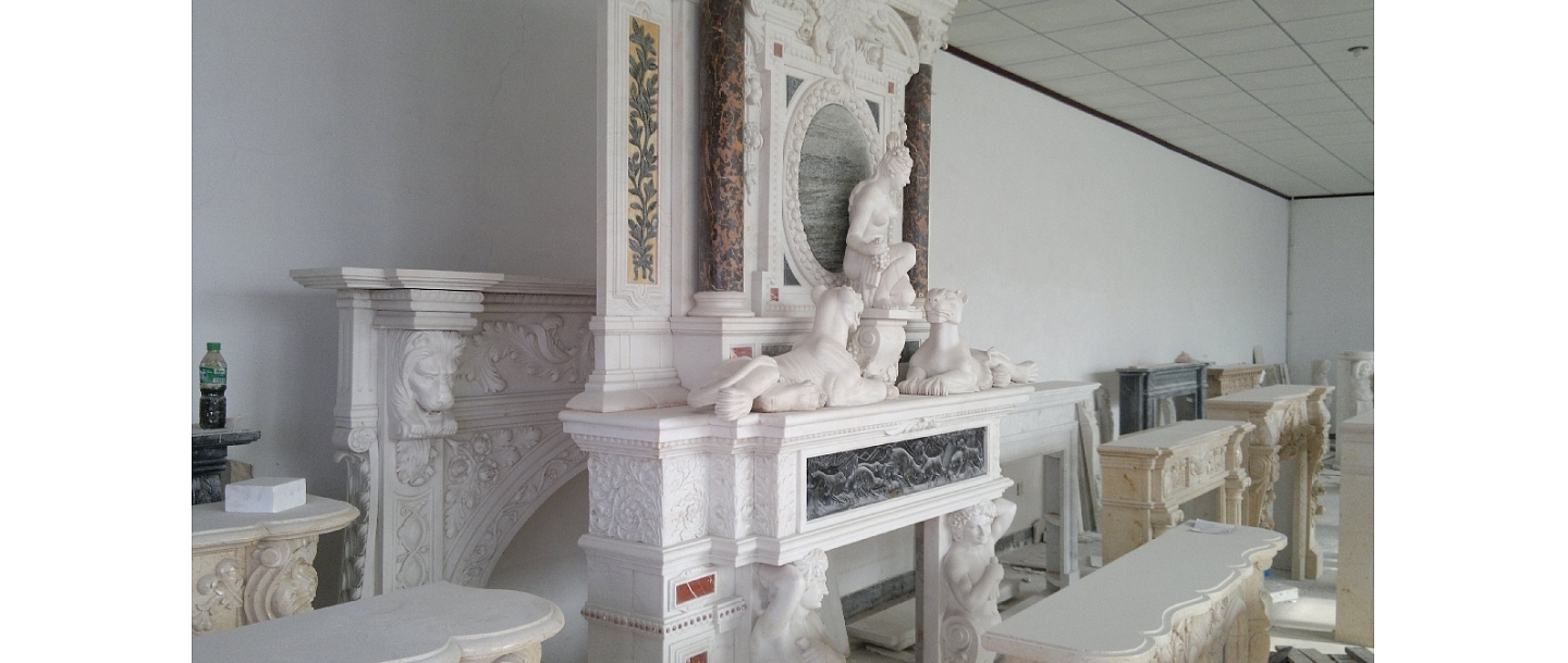 Каменные элементы интерьера