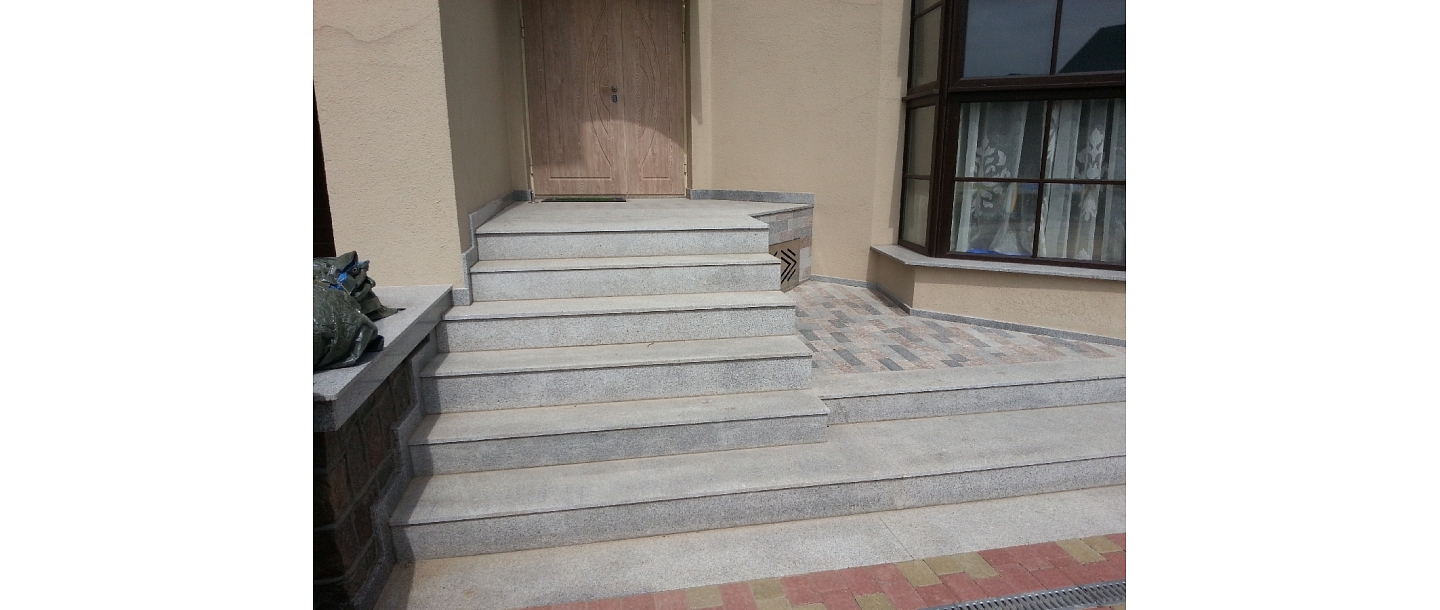 Granite steps
