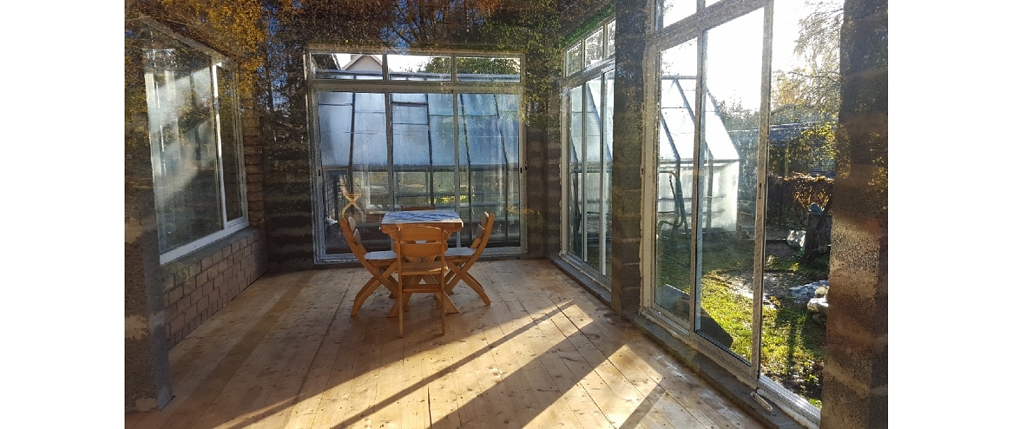 Window installation in Ikšķile