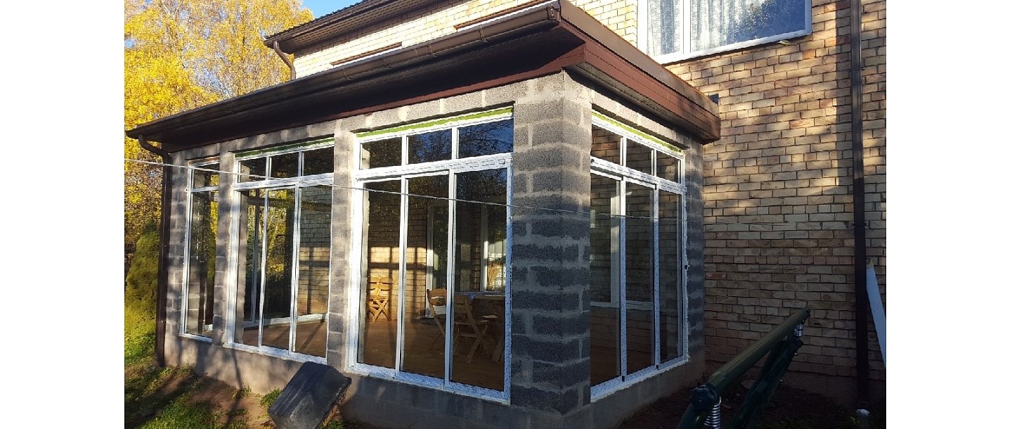 Window installation in Ikskile