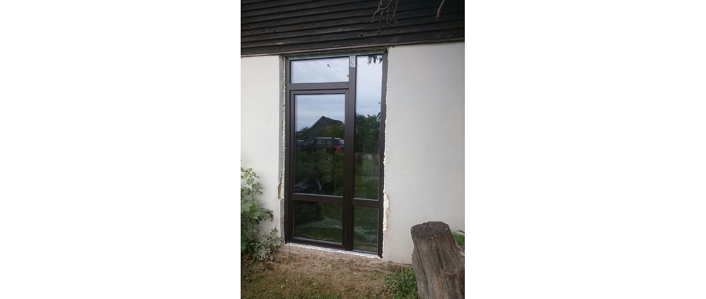 PVC patio doors Valmiera