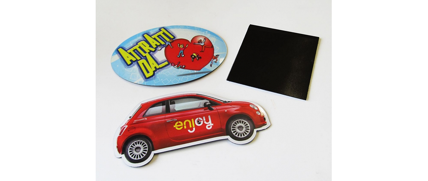 Magnets with print