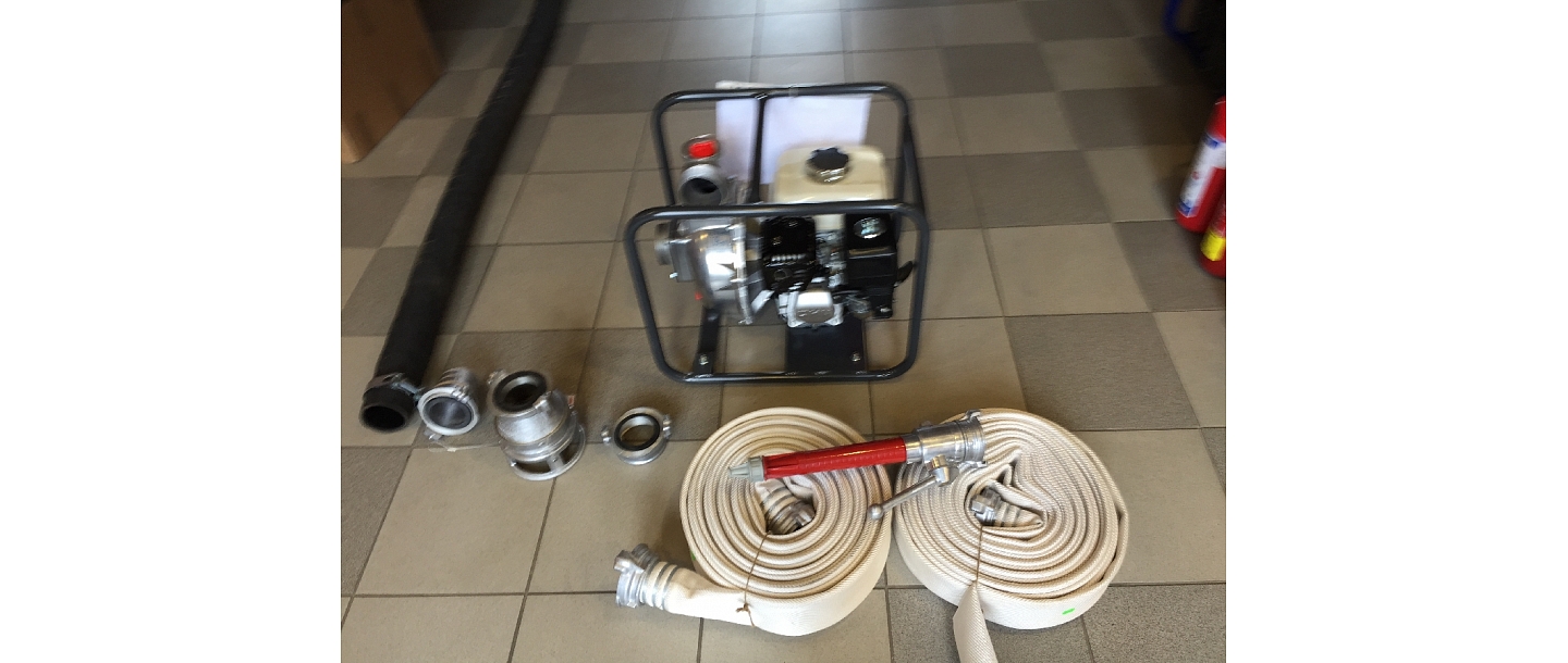 Ugunsdzēsības šļūtenes