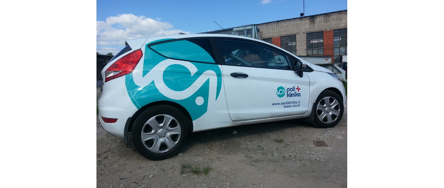 Stickers for branded cars