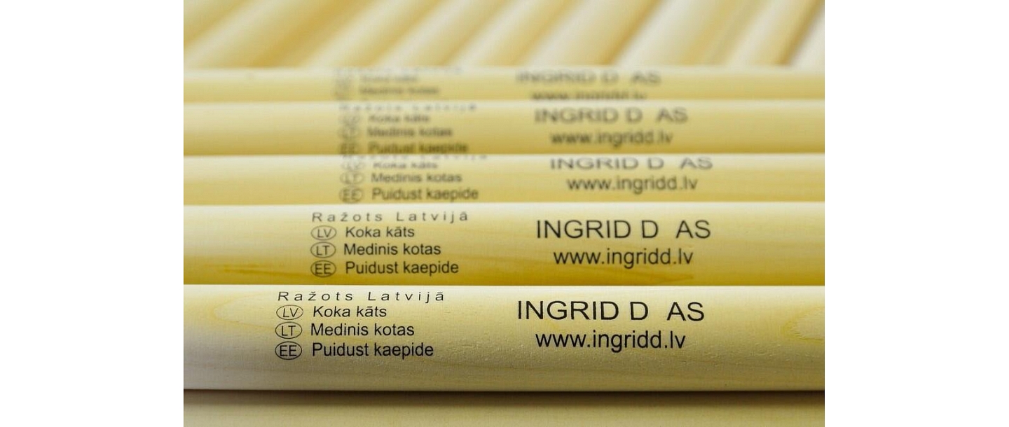 INGRID D wooden handle