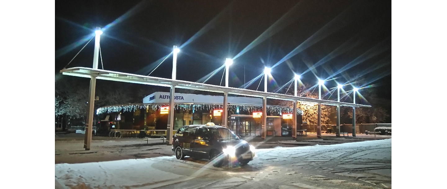 Taxi near the center of Ventspils