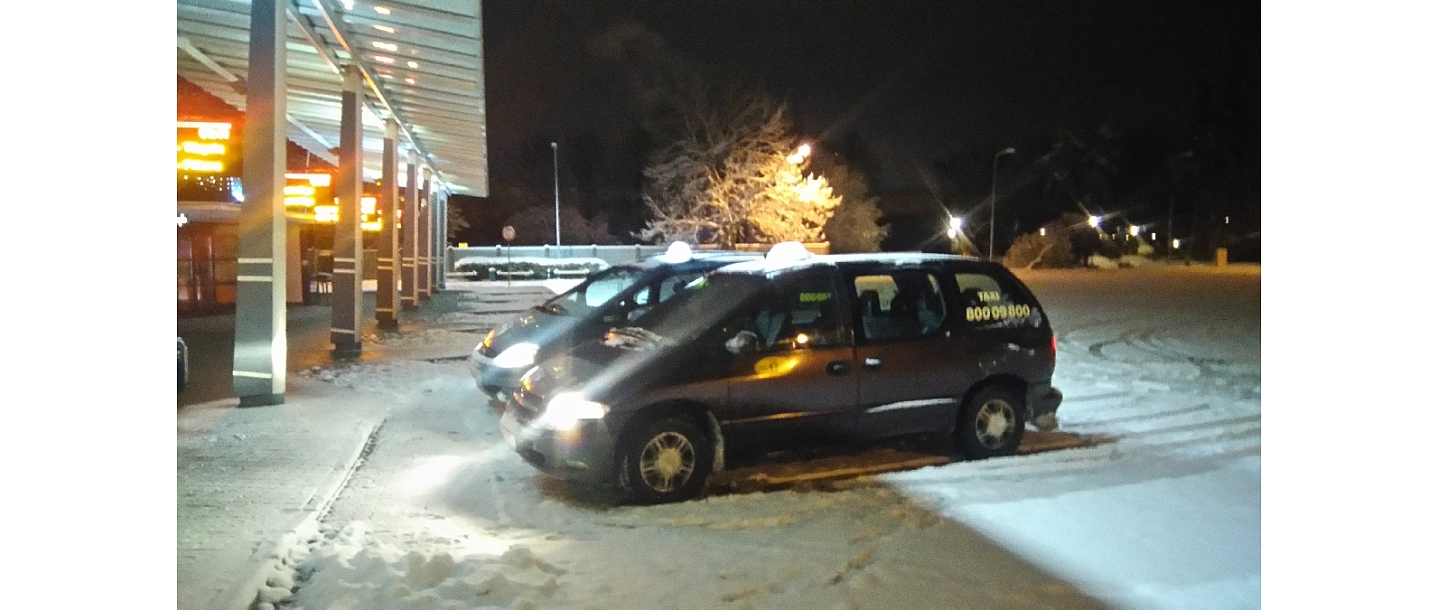 Taxi from the airport