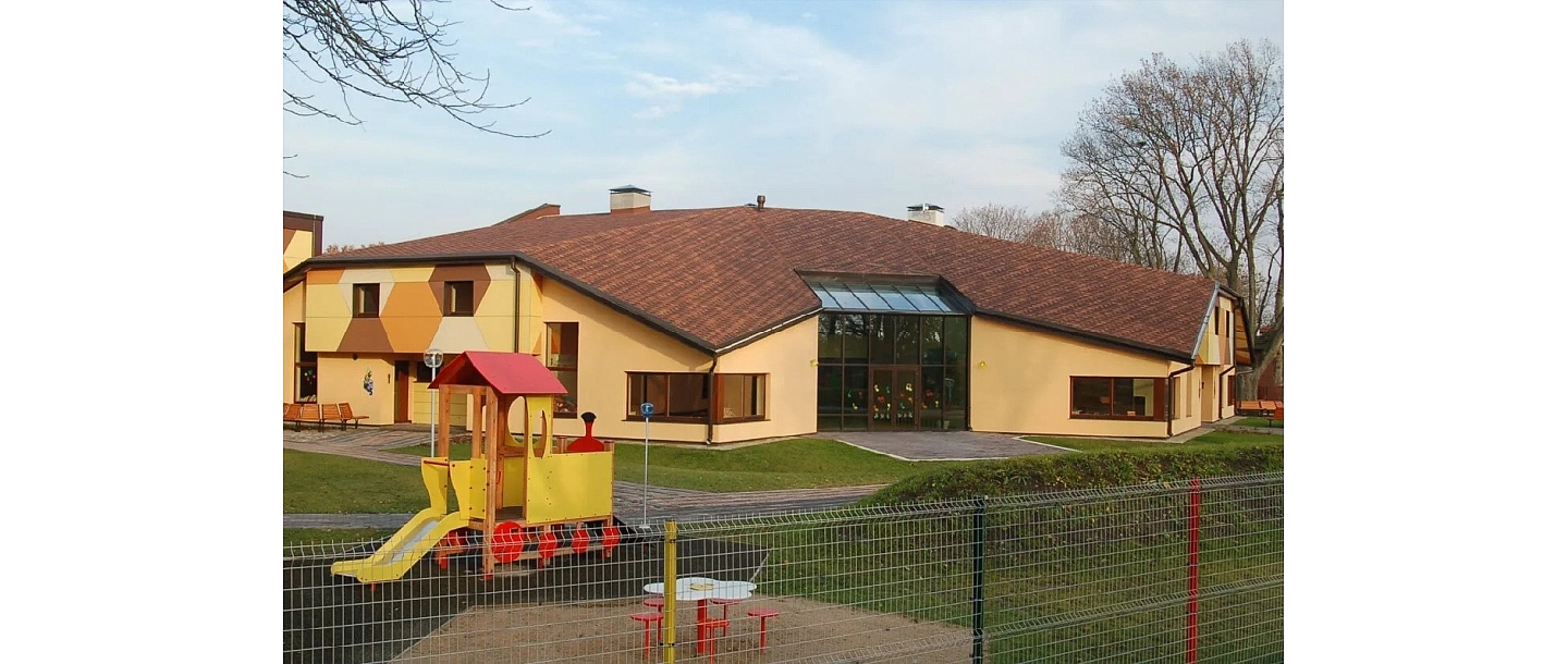 Kindergarten and playground