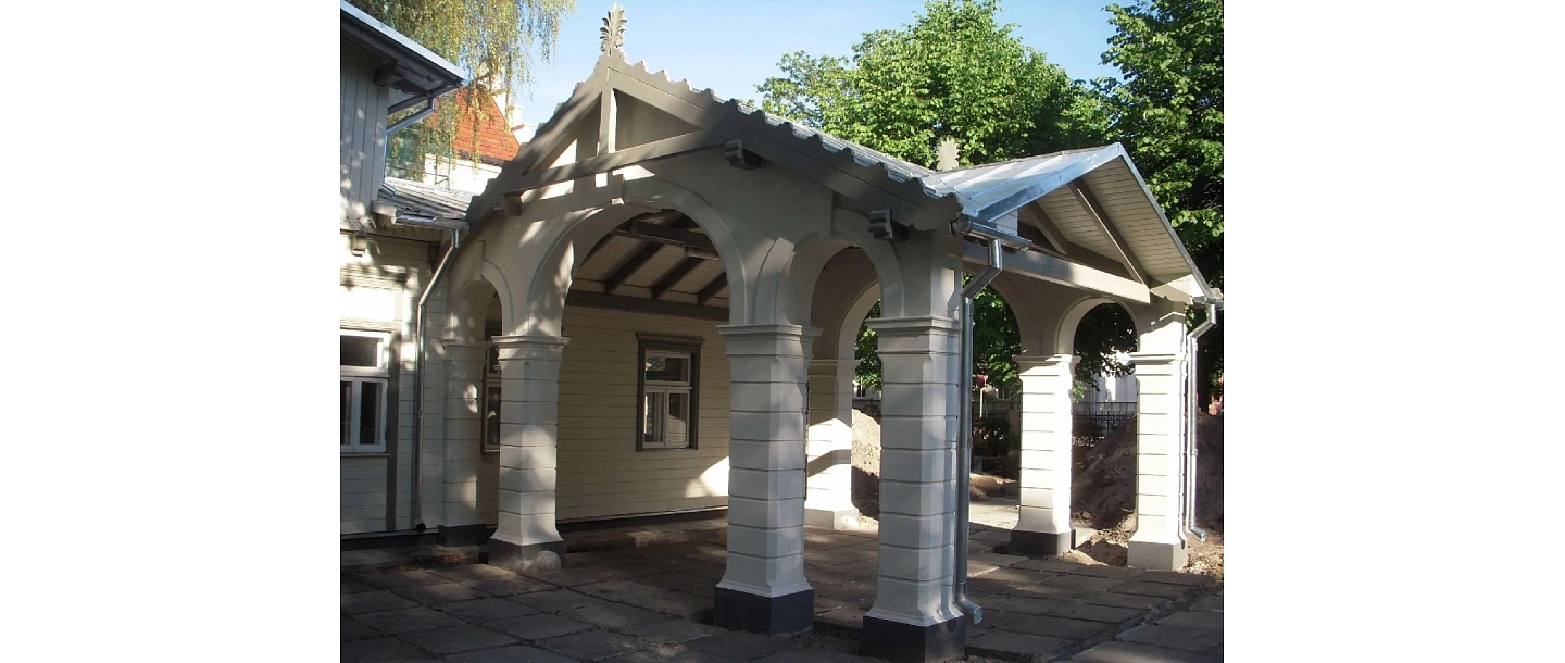 Terrace of Liepaja Museum