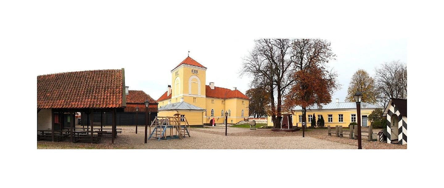 Panoramic view of the Livonian Order castle