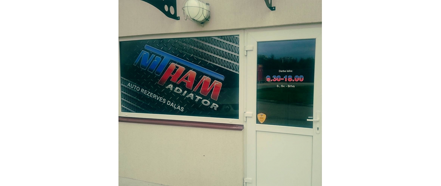 Магазин авто запчастей, торговля автомобильными запчастями, В Плявниеках, Лубана www.Nitrum.lv