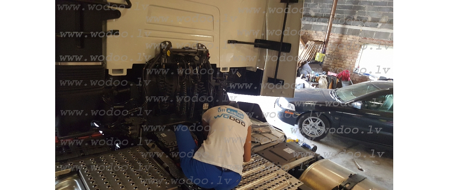Отключение Wodoo AdBlue для грузовиков и автобусов в Риге Видземе