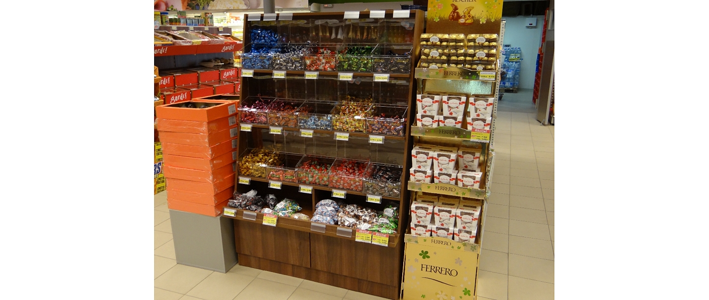 Candy stand