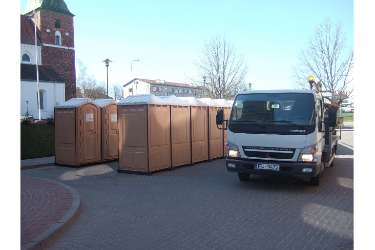 Bio-toilet cabins