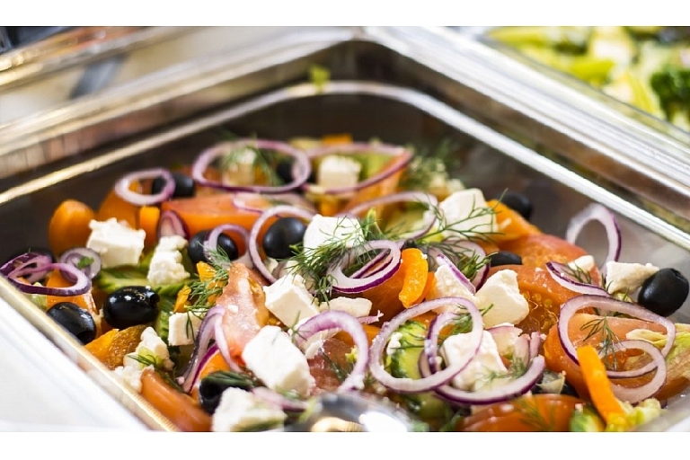 Daily salad. Catering services in Riga, In Latvia, In Estonia