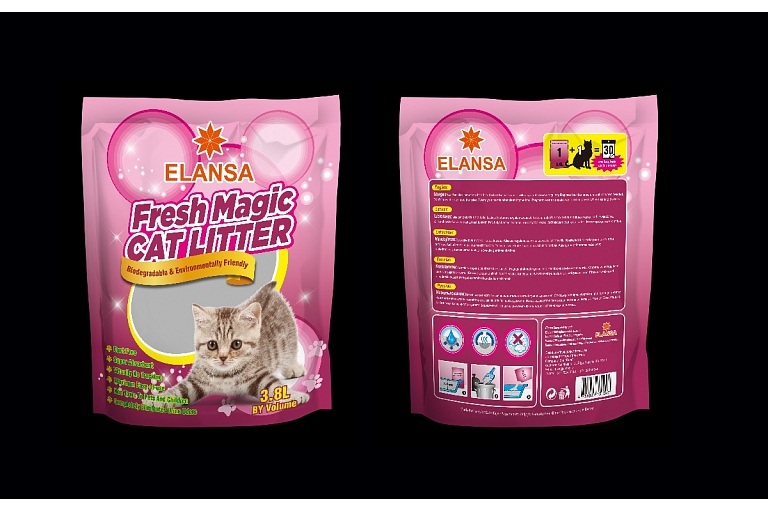 Elansa kristāliskās smiltis 3,8 l