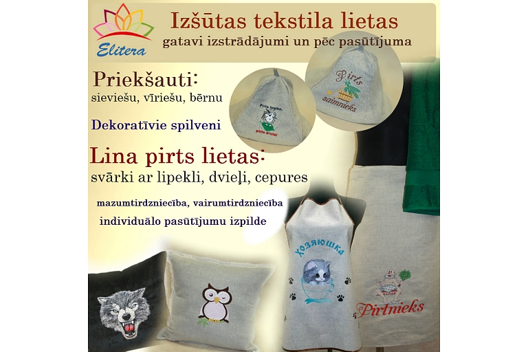Embroidery on fabric
