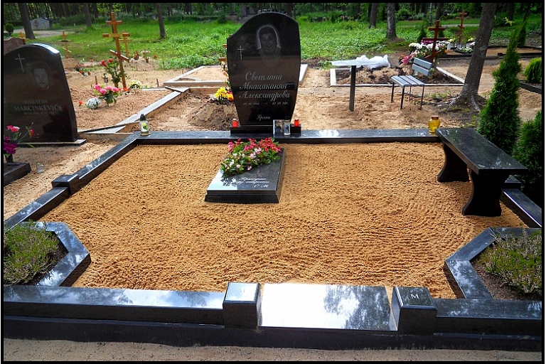 Grave site improvement