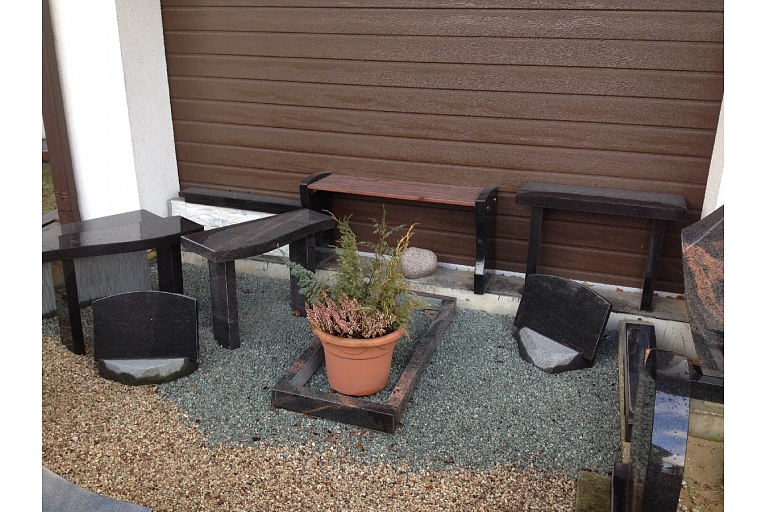 Graveyard benches