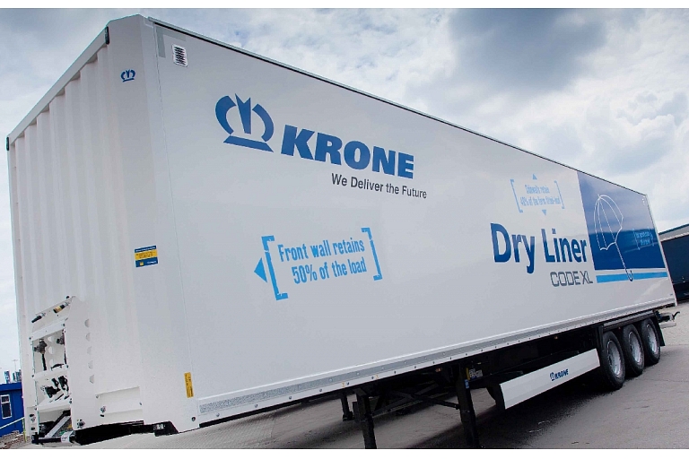 Krone DRY Liner Koffer kravas furgons