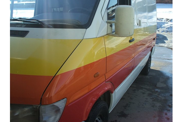 Mikroautobusu, auto krāsošana