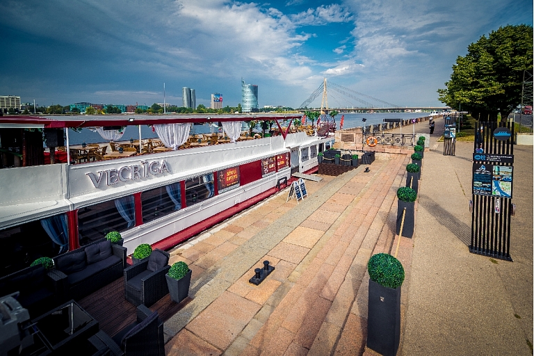 Old Riga, recreational boat