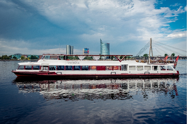 Old Riga, recreational boat
