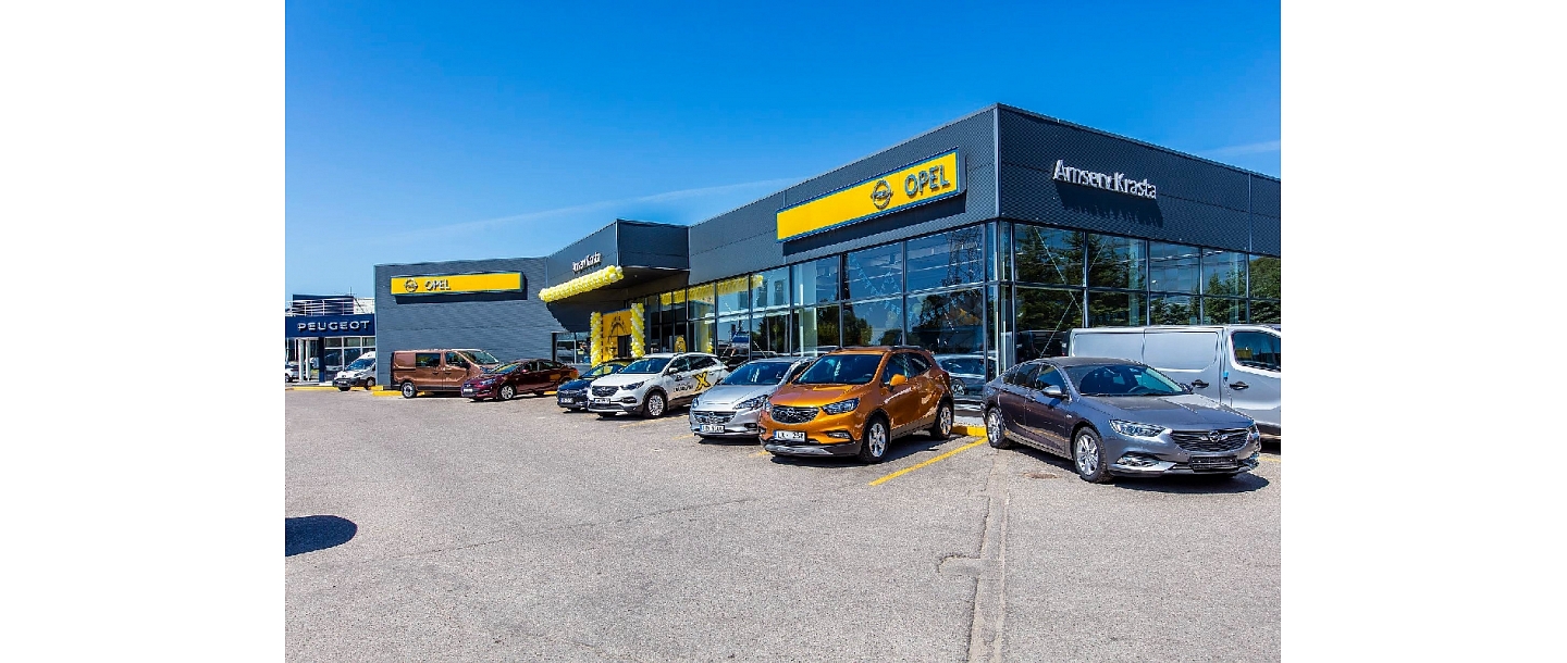 Opel dīleris Amserv Krasta