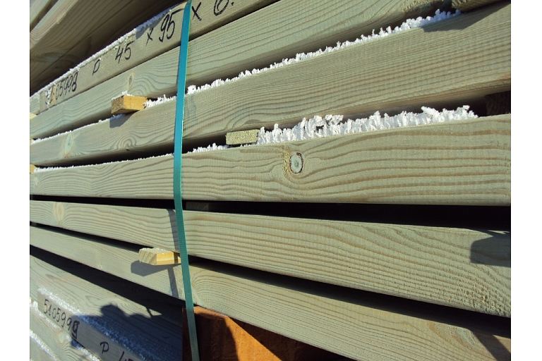 Planed sawn timber