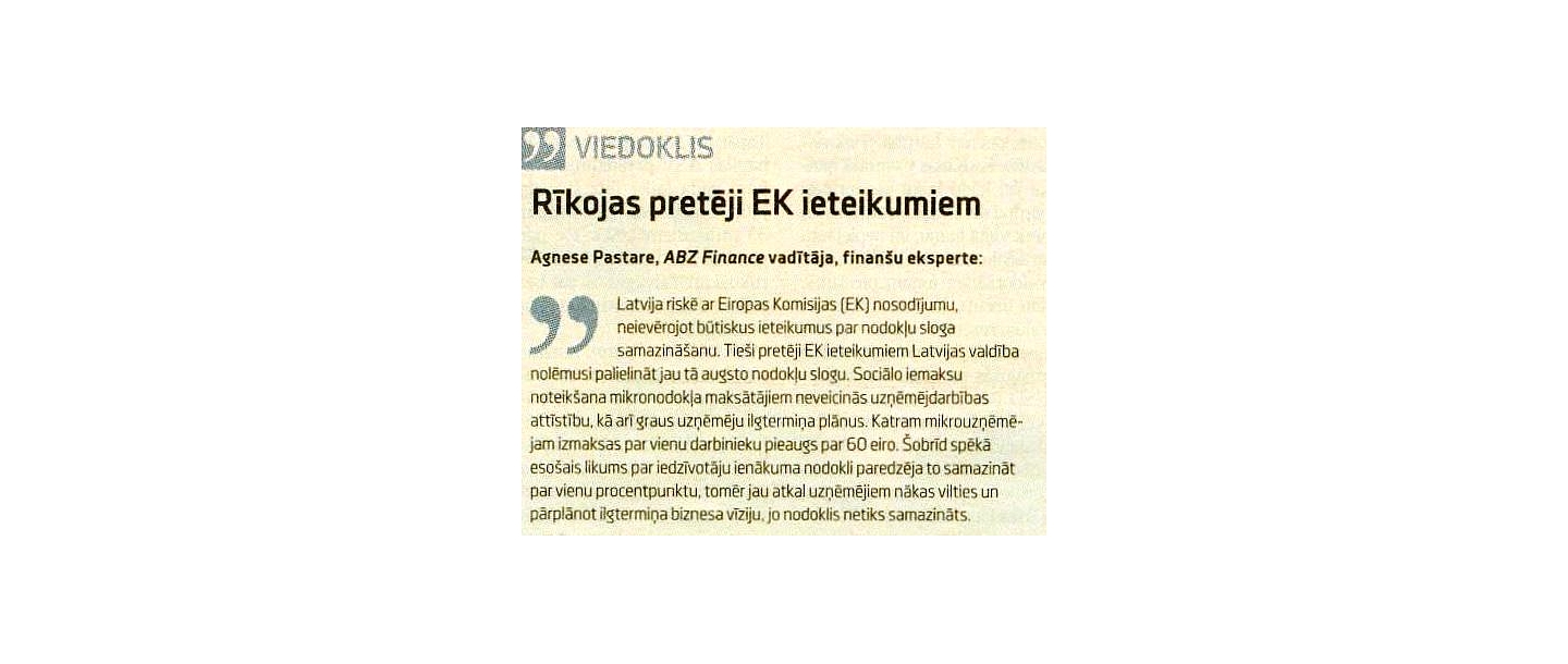 Publikācijas medijos