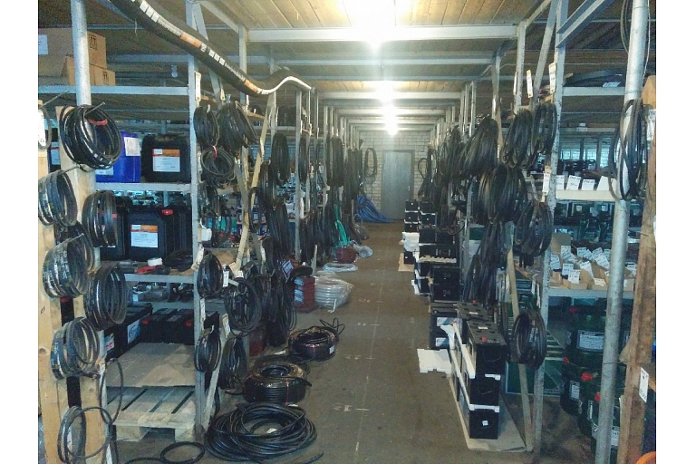 sales of V-belts Ogre