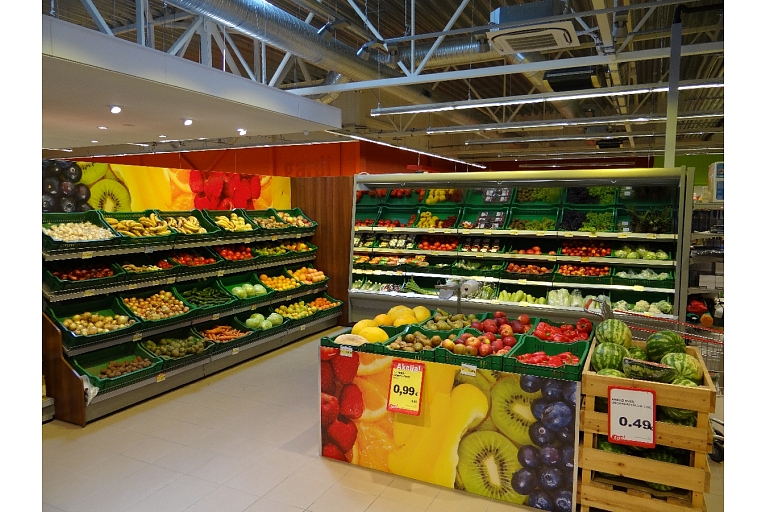 Shop stands LUNING SHOP FITTING