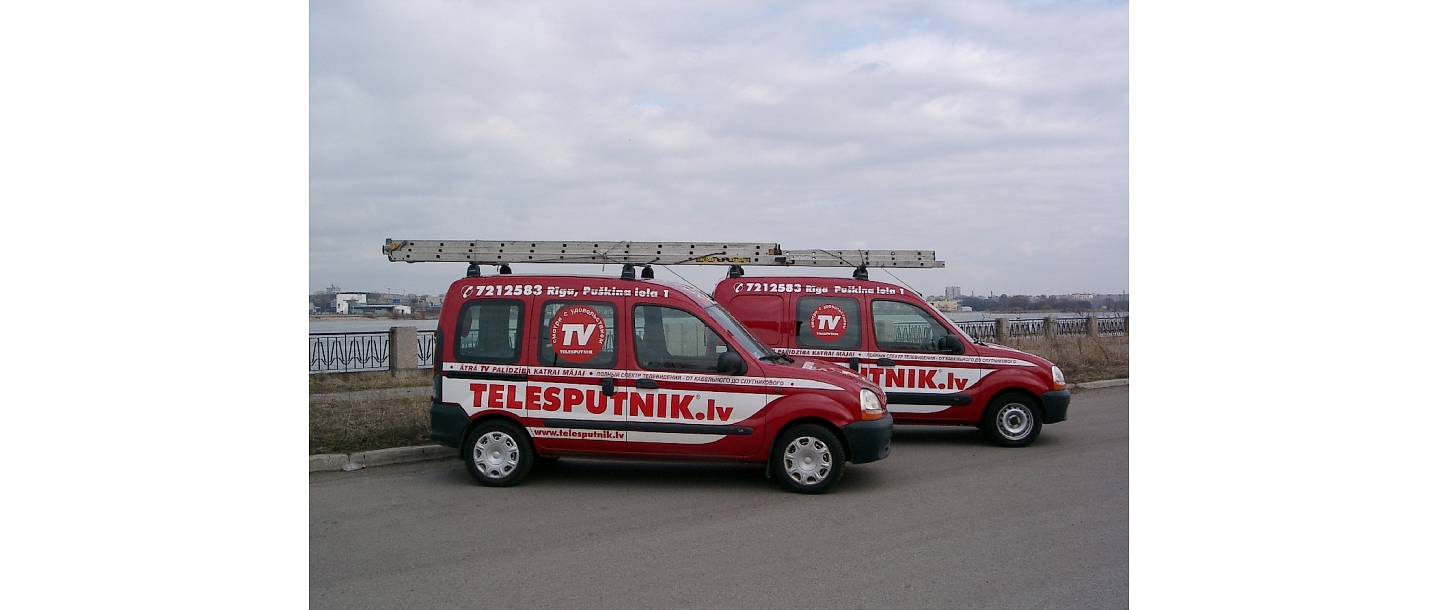 Telesputnik store in Riga