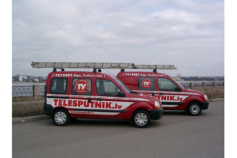 Telesputnik store in Riga