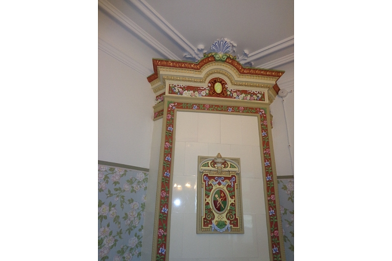 Tile stove restoration