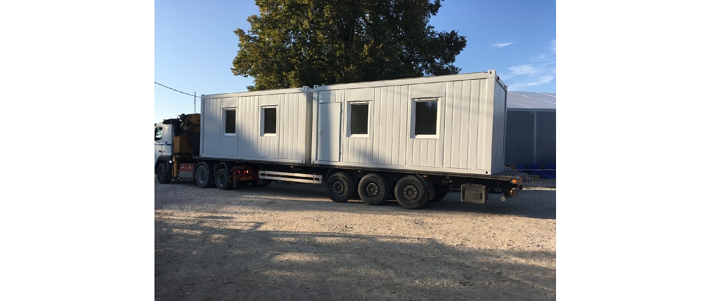 6x5 metru ofisa kompleks Hes