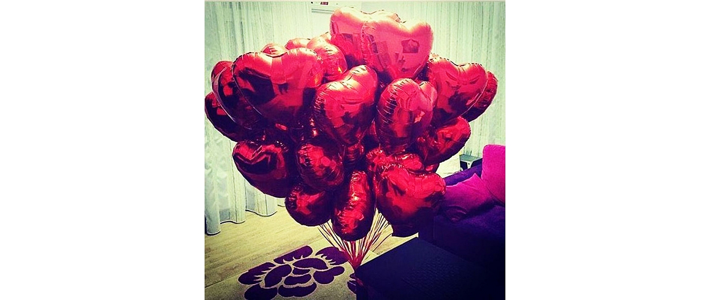 Helium balloons