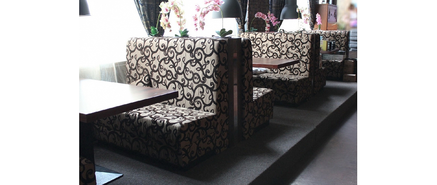 Restaurant upholstered furniture